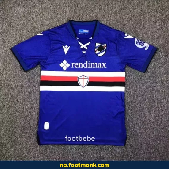 Offisiell Sampdoria hjemmedrakt 2024-2025 – Fotballdrakt for voksne og barn | Kjøp nå