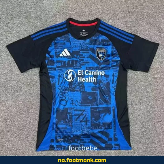 San Jose Earthquakes Hjemmedrakt 2025/2026 – Offisiell Fotballdrakt for Voksne og Barn – Kjøp Nå på Nett