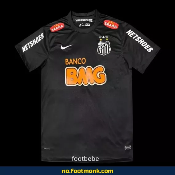 Santos Vintage 2011 Fotballdrakt - Svart