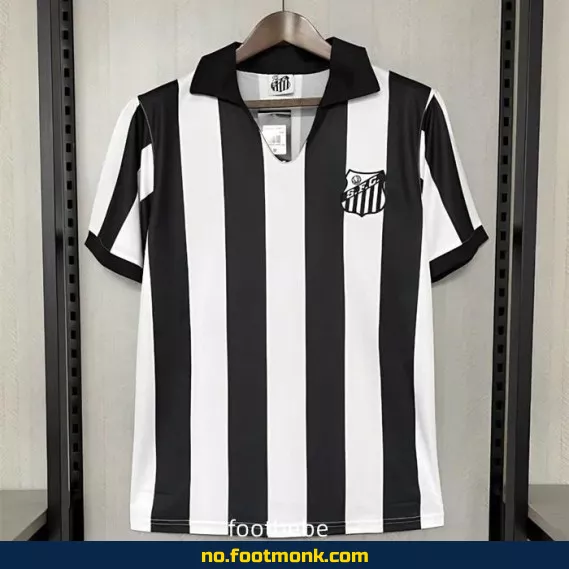 Vintage Santos fotballdrakt 1956 (eksteriør) – Autentisk fotballtrøye til salgs