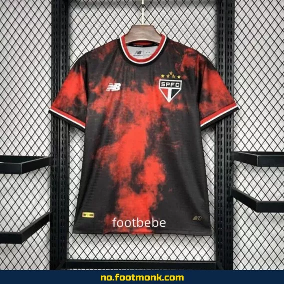 Fotballdrakt São Paulo 2024/2025 Bortedrakt – Offisiell Replica