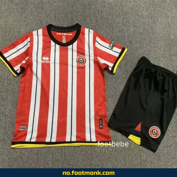 Barns Sheffield United hjemmedrakt 2024-2025 – Offisiell fotballdrakt for barn