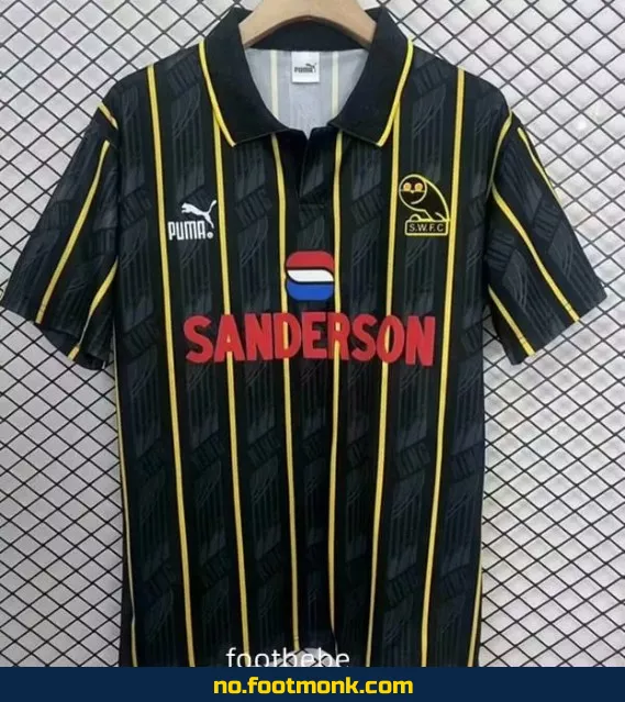 Vintage Sheffield Wednesday fotballdrakt 1993-1995 (borte) – Autentisk fotballtrøye for voksne og barn