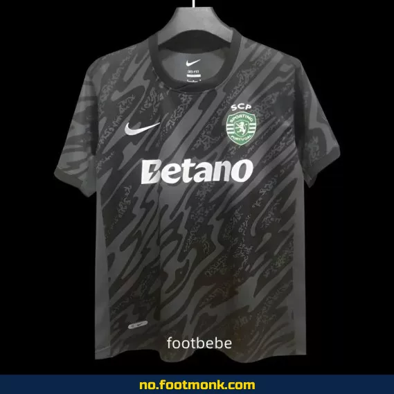 Sporting CP 2024-2025 Svart Målvaktsdrakt – Offisiell Fotballdrakt | Kjøp Nå