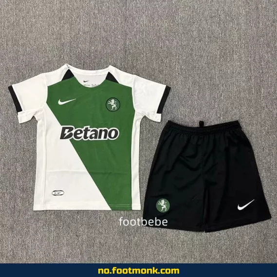 Sporting CP Fotballdrakt for Barn 2024-2025 – 100-årsjubileum – Offisiell Klubbdrakt – Kjøp Nå