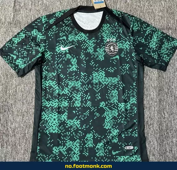 Sporting CP Vintage Treningsdrakt 2025-2026 – Fotballdrakt for Voksne og Barn | Offisiell Klubbdrakt | Kjøp Nå