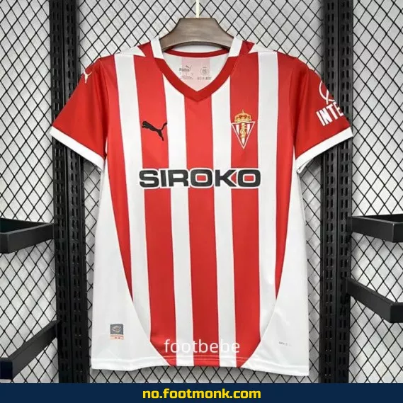 Sporting de Gijón hjemmedrakt 2024/2025 – Offisiell fotballdrakt til salgs
