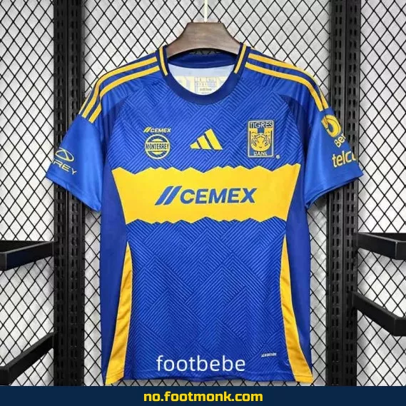 Tigres UANL bortedrakt 2024/2025 – Offisiell fotballdrakt med trykk – Kjøp billige fotballtrøyer for barn og voksne på nett