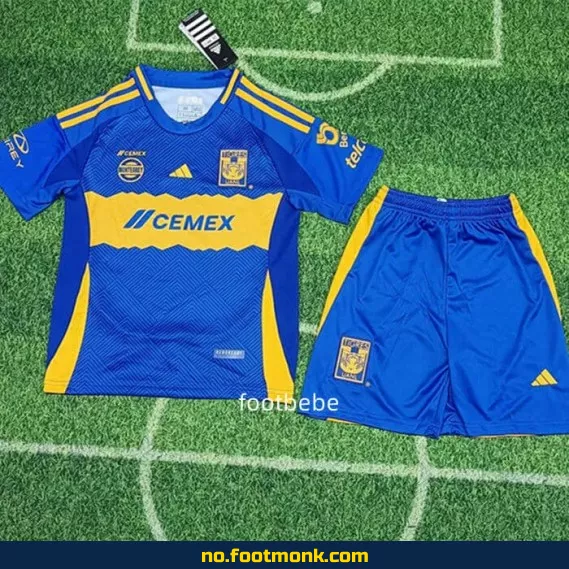 Tigres UANL Fotballdrakt 2024-2025 Borte – Barn – Offisiell Klubbdrakt – Kjøp Nå