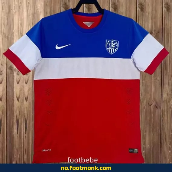 USA Vintage Fotballdrakt 2014 (Borte) – Autentisk Fotballtrøye til Salgs – Billige Fotballdrakter Online