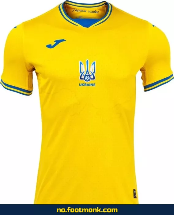 Ukraine Euro 2024 hjemmedrakt gul – Offisiell fotballdrakt for barn og voksne | Kjøp fotballdrakter på nett