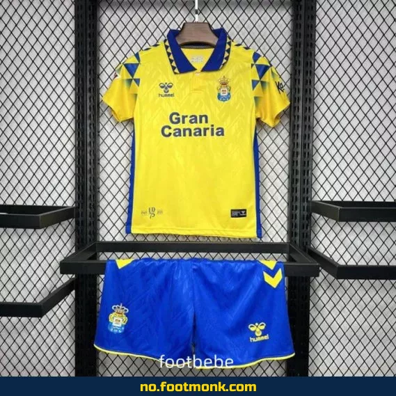 Offisiell UD Las Palmas hjemmedrakt 2024/2025 for barn – Kjøp fotballdrakter på nett
