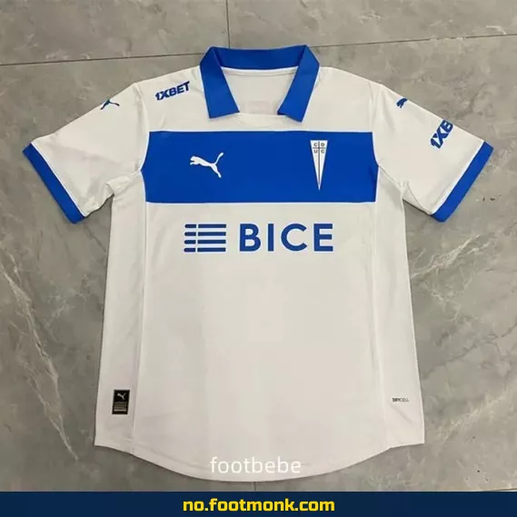 Universidad Catolica hjemmedrakt 2025-2026 – Hvit fotballdrakt for voksne og barn – Offisiell drakt med navn – Kjøp fotballtrøye online