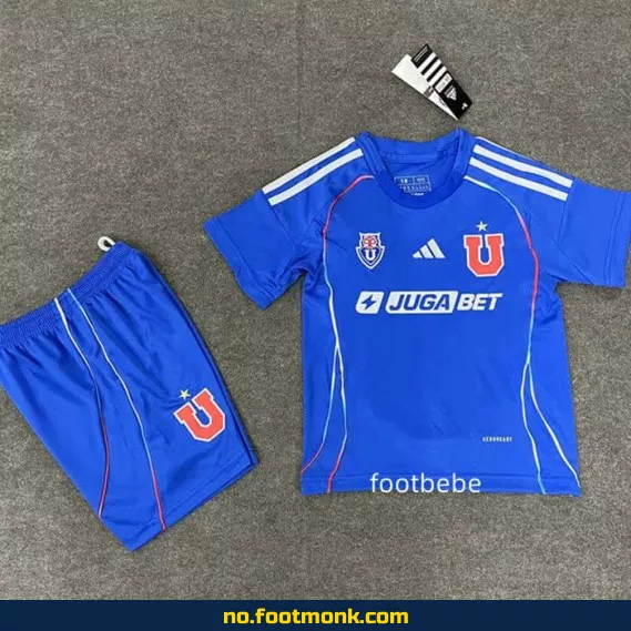 Universidad de Chile hjemmedrakt for barn 2025-2026 – Fotballdrakt barn, offisiell drakt, fotballtrøye