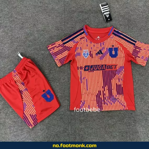 Universidad de Chile barnedrakt 2025-2026 oransje – Offisiell fotballdrakt for barn – Kjøp nå
