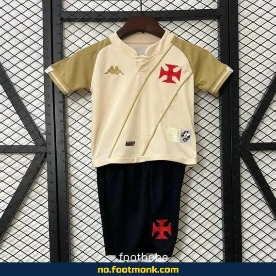 Vasco da Gama barnedrakt 2024 – 100 års jubileumstrøye | Offisiell fotballdrakt for barn | Kjøp billige fotballdrakter online