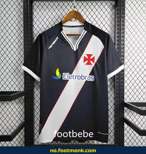 Vasco da Gama Vintage Fotballdrakt 2010-2011 (Bortebane, Svart) – Offisiell Retro Trøye for Voksne og Barn – Autentisk Fotballtrøye fra Nettbutikk