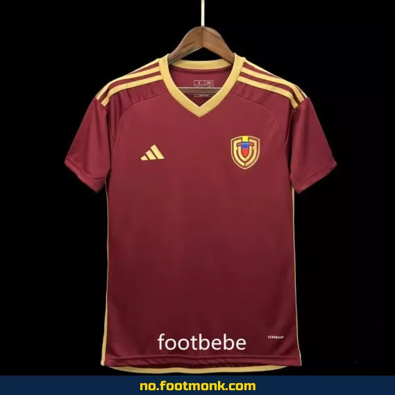 Venezuela 2024 Copa América hjemmedrakt – Offisiell fotballdrakt for voksne og barn, rød