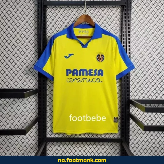 Villarreal FC 2023 Spesialutgave 100 års jubileumsdrakt - Gul Fotballdrakt | Offisiell Fotballtrøye for Voksne og Barn | Kjøp Autentisk Fotballdrakt Online