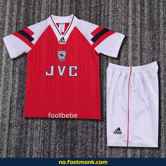 Vintage Arsenal Hjemmedrakt 1992-1993 for Barn – Autentisk Fotballdrakt