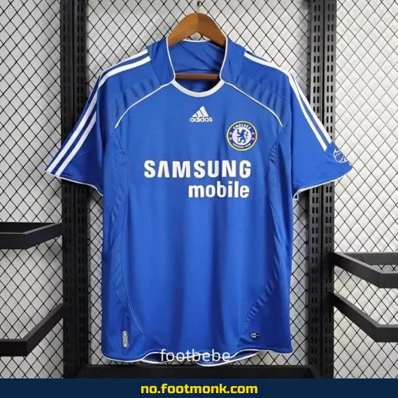 Vintage Chelsea Fotballdrakt 2006/2007 Hjemmebane Blå – Offisiell Replica | Fotballdrakter for Voksne og Barn