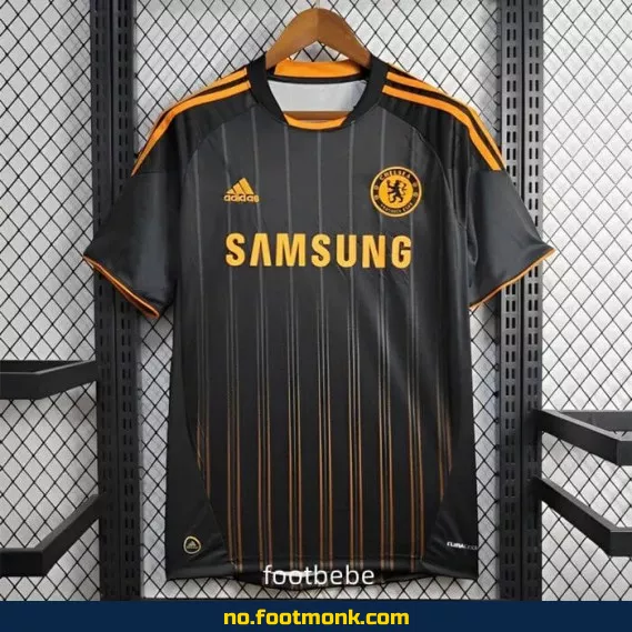 Vintage Chelsea Fotballdrakt 2010-2011 (Bortedrakt) – Autentisk Fotballtrøye for Voksne og Barn