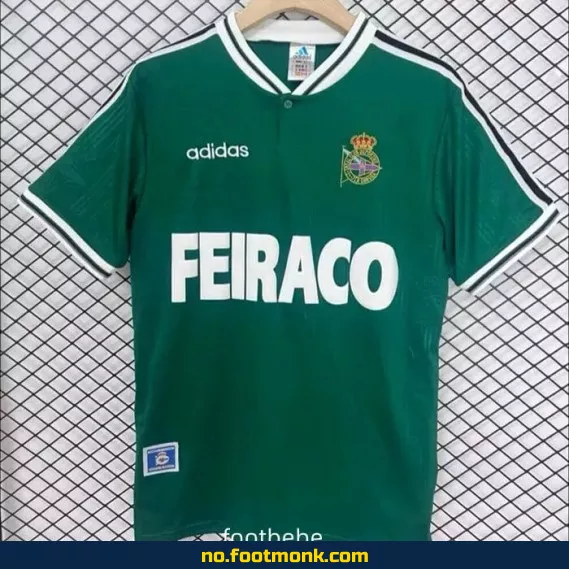 Vintage Deportivo La Coruña Fotballdrakt 1999-2000 (Bortedrakt) – Autentisk Fotballtrøye for Voksne og Barn – Offisiell Replica