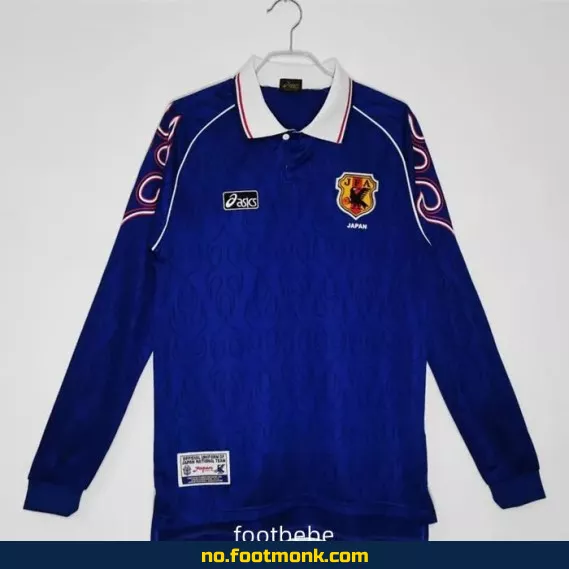 Vintage Fotballdrakt Japan 1998 Hjemme – Langermet Fotballtrøye