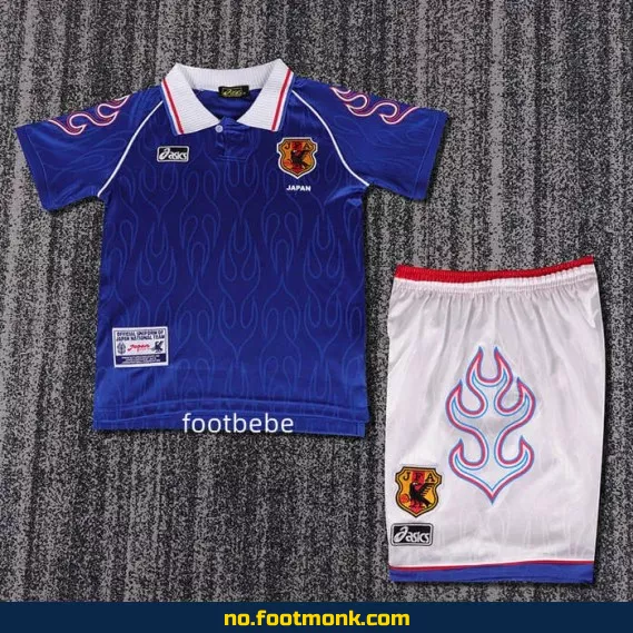 Vintage Fotballdrakt for Barn – Japan 1998 Hjemmebane