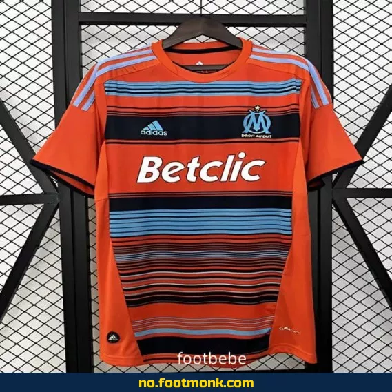 Vintage Marseille Fotballdrakt 2011-2012 Borte (Eksteriør) – Autentisk Fotballtrøye