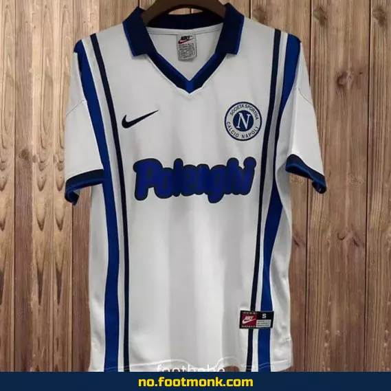 Vintage Napoli Fotballdrakt 1997-1998 Borte – Autentisk Fotballtrøye