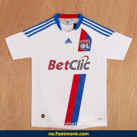 Autentisk Olympique Lyon hjemmedrakt 2010-2011 – Vintage fotballdrakt for voksne og barn