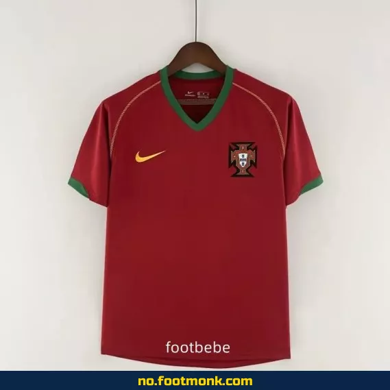 Vintage Portugal 2006 Hjemmedrakt – Autentisk Fotballdrakt for Voksne og Barn