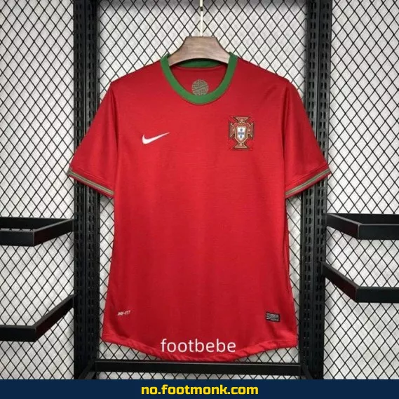 Portugal 2012 Hjemmedrakt Vintage – Fotballdrakt for Voksne og Barn