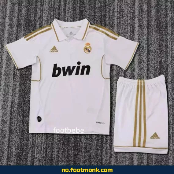 Vintage Real Madrid Hjemmedrakt for Barn 2011-2012 – Autentisk Fotballdrakt