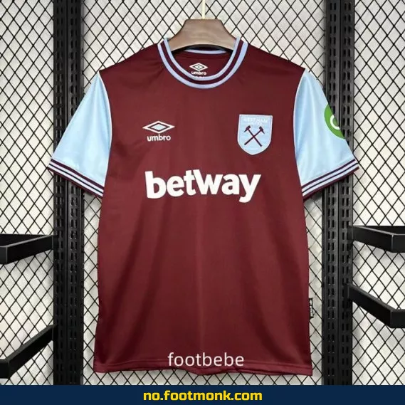 West Ham United hjemmedrakt 2024/2025 – Offisiell fotballdrakt for voksne og barn | Kjøp nå