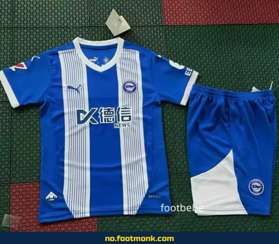 Alaves hjemmefotballdrakt for barn 2024-2025 – Kjøp offisielle fotballdrakter for barn på nett