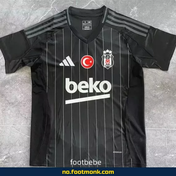 Beşiktaş 2024/2025 autentisk fotballdrakt i svart – kjøp nå i nettbutikken