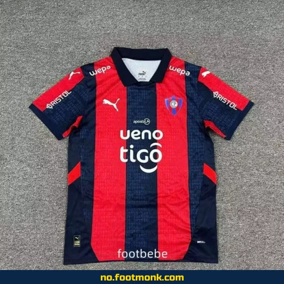 Cerro Porteño hjemmedrakt 2025-2026 – Offisiell fotballdrakt for voksne og barn | Kjøp fotballtrøye på nett