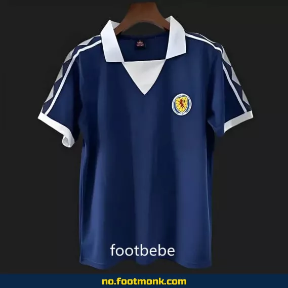 Skotsk vintage fotballdrakt 1978 hjemme – Autentisk fotballtrøye for voksne og barn