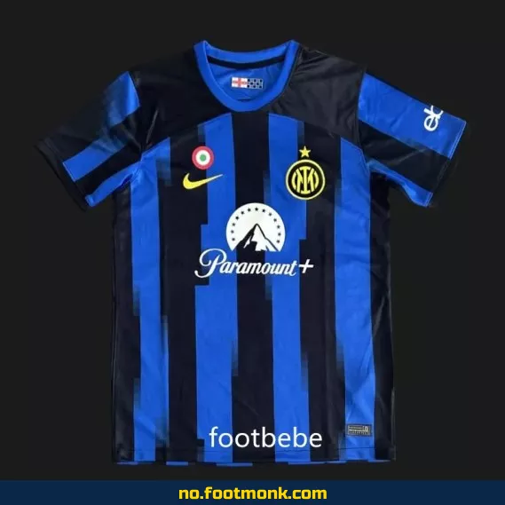 Inter Milan hjemmedrakt 2023-2024 – Offisiell fotballdrakt for voksne og barn | Kjøp nå