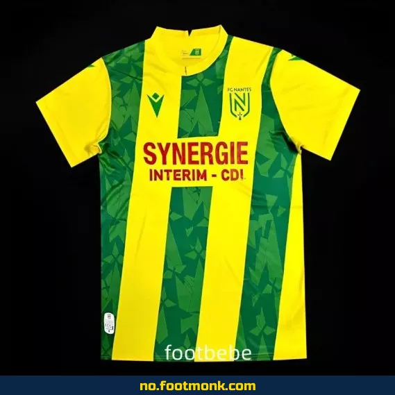 FC Nantes hjemmedrakt 2024/2025 – Offisiell fotballdrakt for barn og voksne | Kjøp nå