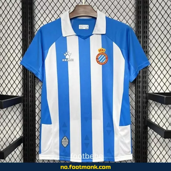 RCD Espanyol hjemmedrakt 2024-2025 – Offisiell fotballdrakt for barn og voksne | Kjøp nå