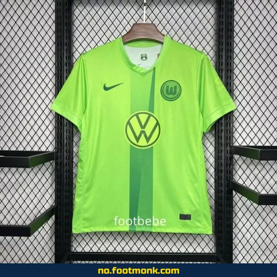 Wolfsburg hjemmedrakt 2024/2025 – Offisiell fotballdrakt for barn og voksne | Kjøp billige fotballtrøyer online