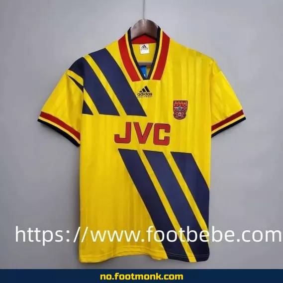 Vintage Arsenal fotballdrakt 1993-1994 (bortedrakt) – Authentisk fotballtrøye til salgs
