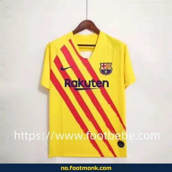 Vintage FC Barcelona fotballdrakt 2019-2020 Fourth – Offisiell stil, fotballtrøye for voksne og barn, fotballdrakt med trykk