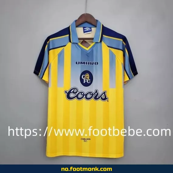 Vintage Chelsea fotballdrakt 1995-1997 (bortedrakt) – Autentisk fotballtrøye