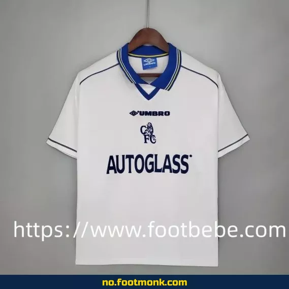 Vintage Chelsea fotballdrakt 1998-2000 (bortedrakt) – Kjøp billig fotballdrakt online – Autentisk fotballtrøye for voksen/barn
