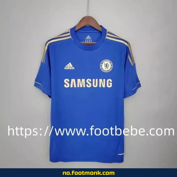 Vintage Chelsea hjemmedrakt 2012-2013 – Autentisk fotballdrakt for voksne og barn – Offisiell fotballtrøye med trykk – Kjøp billige fotballdrakter online