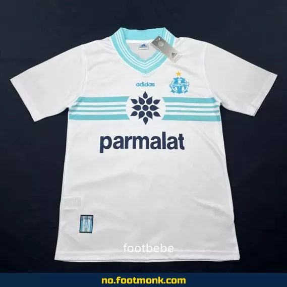 Vintage Marseille hjemmedrakt 1996-1997 – Autentisk fotballdrakt for voksne og barn